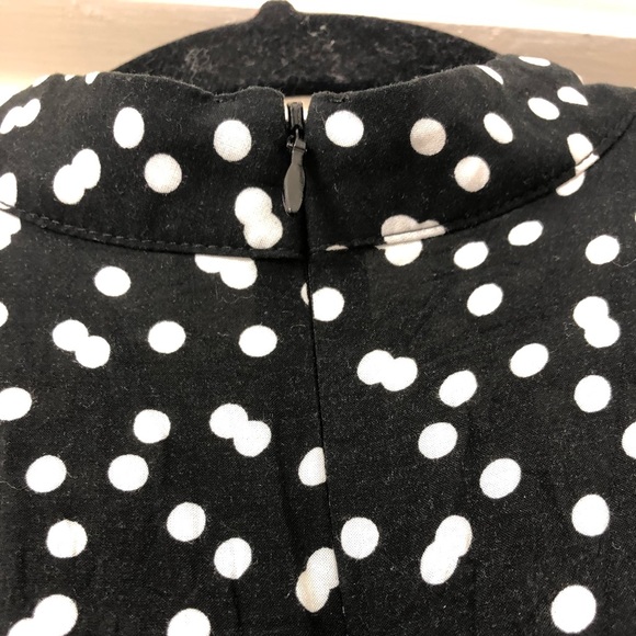 Zara high neck polka dot dress - Picture 3 of 3
